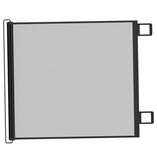Retractable Pet Gate 43.3x30, 7 mesh einziehbares Tor mit Haken für Hunde und Katzen in der Innenräume im Freien im Freien von CAKEEYUM