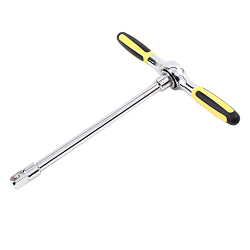 T-Handle-Ratschenschlüssel 1/2-Zoll-Arbeitssparung abtrennbarer Schraubenschlüssel-Reparaturwerkzeug T-Handle-Ratschen, 1/2-Zoll von CAKEEYUM
