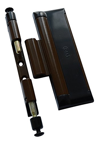 Cal Doublex XL - Fenstersicherung gegen Einbruch, auch für Balkontür, Terassentür Einbruchschutz, braun schwarz Cal Doublex XL - Fenstersicherung gegen Einbruch, auch für Balkontür, Terassentür Einbruchschutz, braun schwarz von CAL
