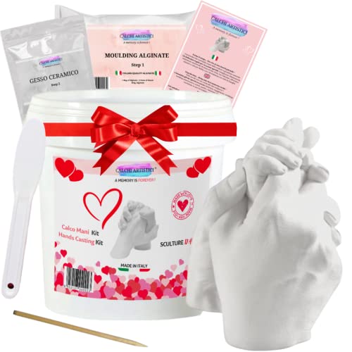 Gipsabdruck Set Hand und fuß 3D Handabdruck Set Kind Erwachsene Paar 2 hände 3D abdruckset. Für Sie und Ihn. Paare und Familie - Hochwertiges Gibsabdruckset Gipsabdruck Set Hand und fuß 3D Handabdruck Set Kind Erwachsene Paar 2 hände 3D abdruckset. Für Sie und Ihn. Paare und Familie - Hochwertiges Gibsabdruckset von CALCHI ARTISTICI