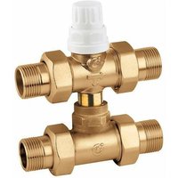 Caleffi - Dreiwege-Zonenventil mit Bypass-T-Stück 678 3/4' Caleffi - Dreiwege-Zonenventil mit Bypass-T-Stück 678 3/4' von CALEFFI