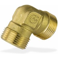 Messing Winkel 3/4 Zoll Aussengewinde Eurokonus Klemmverschraubung - Caleffi von CALEFFI