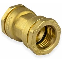 Sferaco - Caleffi Messing pe Rohr Verschraubung Kupplung 63 x 63 mm Muffe Klemmverbinder von SFERACO