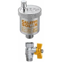 Caleffi - Solarentlüfter Entlüfter für Solar 250931 3/8'' ag mit Absperrkugelhahn von CALEFFI