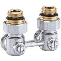 Caleffi Zweirohr-Hahnblock 3011 Eckform, 1/2Z AG Caleffi Zweirohr-Hahnblock 3011 Eckform, 1/2Z AG von CALEFFI