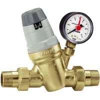 Druckminderer 1/2 mit Manometer, dvgw geprüft Druckminderer 1/2 mit Manometer, dvgw geprüft von CALEFFI