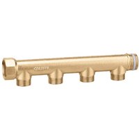 Einfacher Verteiler, modular 1' 4 Abgänge, Achsabstand 60 Caleffi 592646 1' - 4 von CALEFFI
