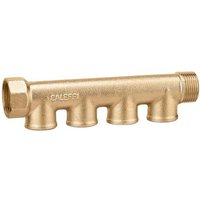 Caleffi - Einfacher Verteiler, modular 3/4 5 Abgänge, 1/2 f 349350 3/4 - 5 von CALEFFI