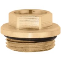 Fitting für den Anschluss von Entlüftungsventilen. Anschluss 3/4 "M und 3/8 "F Caleffi 364253 3/4"M von CALEFFI