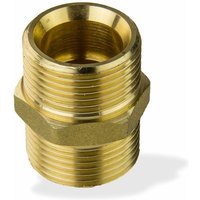 Messing Doppelnippel 3/4 Zoll Eurokonus Klemmverschraubung - Caleffi von CALEFFI