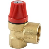 Sicherheitsventil 3/4'' ig für Heizung - 2,5 bar - bis 120°C - Auslass 1'' ig - 530525 - Caleffi von CALEFFI