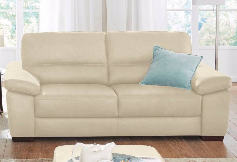 CALIA ITALIA 2-Sitzer Gaia, Sofa im edlen Design und mit erstklassigem Sitzkomfort, aus pflegeleichtem Luxus-Microfaser Ginevra Hydro Care von CALIA ITALIA