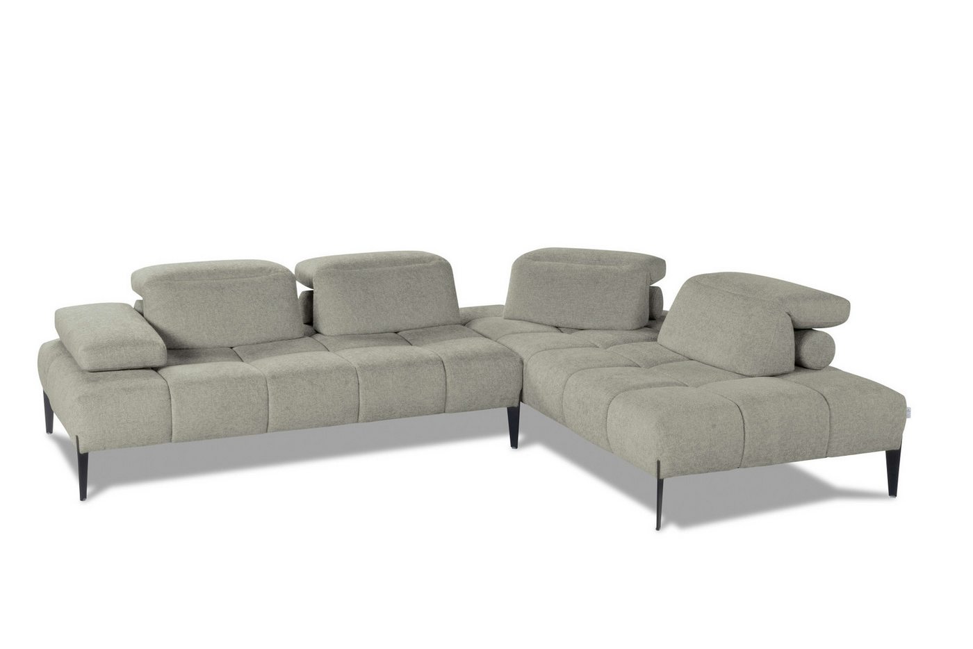 CALIA ITALIA Ecksofa Skyline, Made in Italy, Design-Sofa, L-Form, mit Sitztiefenverstellung, verstellbare Armlehne und Kopfstütze für maximalen Komfort CALIA ITALIA Ecksofa Skyline, Made in Italy, Design-Sofa, L-Form, mit Sitztiefenverstellung, verstellbare Armlehne und Kopfstütze für maximalen Komfort von CALIA ITALIA