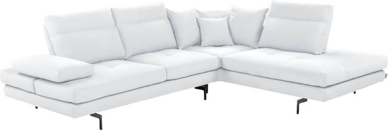 CALIA ITALIA Ecksofa Toby Wing, Komfortsofa mit Sitzkomfort der Extraklasse, L-Form, Sitztiefenverstellung, wahlw. mit Kissen-Set,Füße schwarz matt CALIA ITALIA Ecksofa Toby Wing, Komfortsofa mit Sitzkomfort der Extraklasse, L-Form, Sitztiefenverstellung, wahlw. mit Kissen-Set,Füße schwarz matt von CALIA ITALIA