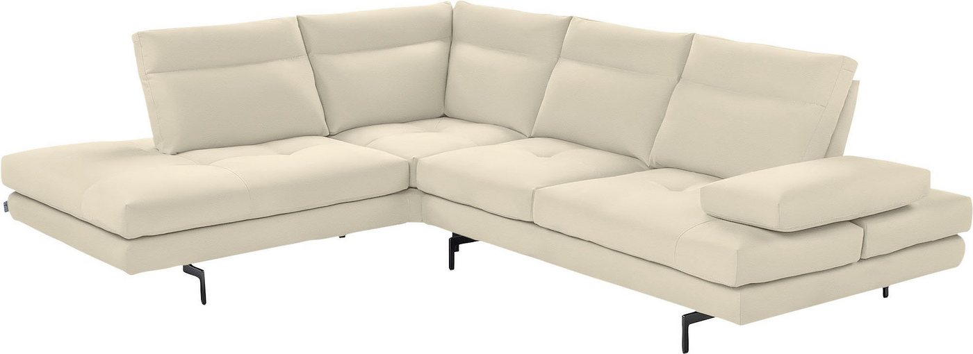 CALIA ITALIA Ecksofa Toby Wing, L-Form, Designsofa mit sensationellem Sitzkomfort, Sitztiefenverstellung, funktionale Ecke, Füße in schwarz matt CALIA ITALIA Ecksofa Toby Wing, L-Form, Designsofa mit sensationellem Sitzkomfort, Sitztiefenverstellung, funktionale Ecke, Füße in schwarz matt von CALIA ITALIA