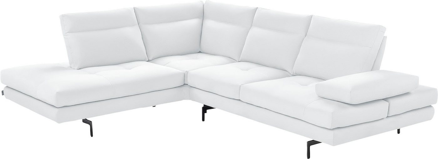 CALIA ITALIA Ecksofa Toby Wing, L-Form, Designsofa mit sensationellem Sitzkomfort, Sitztiefenverstellung, funktionale Ecke, Füße in schwarz matt CALIA ITALIA Ecksofa Toby Wing, L-Form, Designsofa mit sensationellem Sitzkomfort, Sitztiefenverstellung, funktionale Ecke, Füße in schwarz matt von CALIA ITALIA