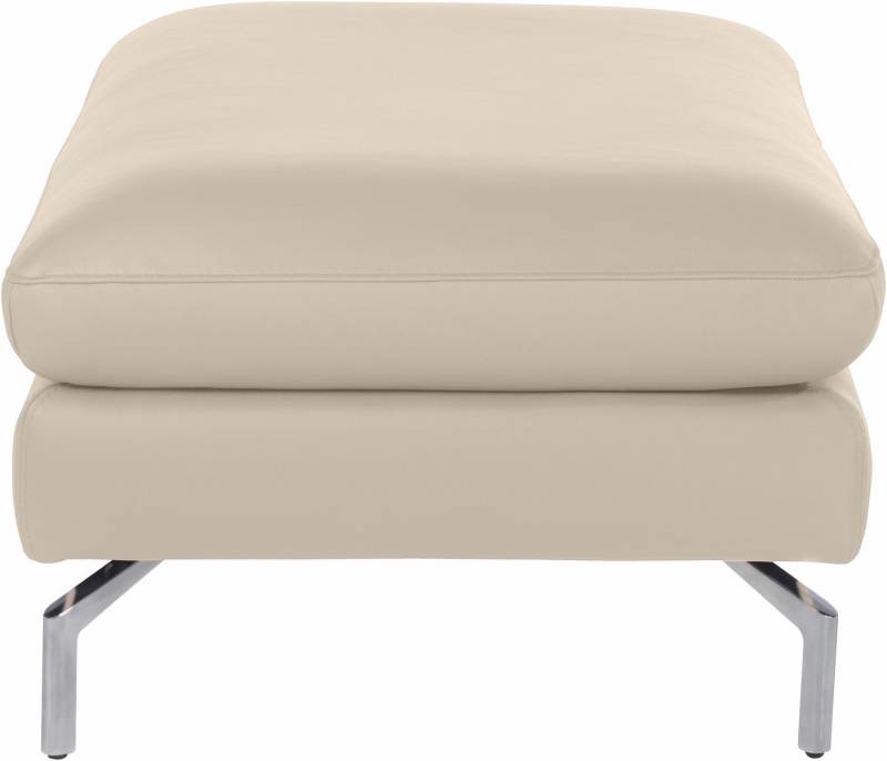 CALIA ITALIA Hocker Dave mit edlem Metallfuß von CALIA ITALIA