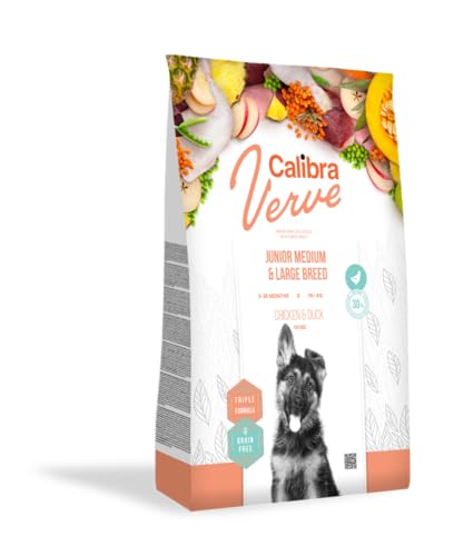 CALIBRA Dog GF Verve JR Medium Large Breed Pato Polo 2 kg von CALIBRA