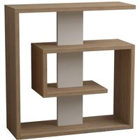 Beistelltisch mit 4 weißen Regalen H57 cm - Saly von CALICOSY