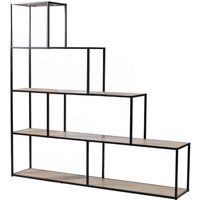 Bücherregal im Treppen-Design - L160 x H157 cm - Colorado von CALICOSY