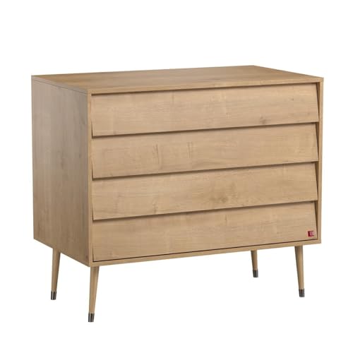 CALICOSY Commode 4 Tiroirs L100 x H90cm - Bosque von Calicosy