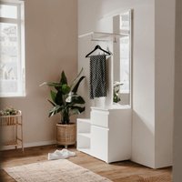 Calicosy - Image41B weiße Eingangsmöbel mit Spiegel Calicosy - Image41B weiße Eingangsmöbel mit Spiegel von CALICOSY