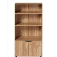 Calicosy - Regal 3 Ebenen und 2 Türen Stauraum H120 cm – modu von CALICOSY