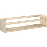 Calicosy - Wandregal aus massiver Kiefer - L60 x H15 cm - Holz von CALICOSY