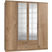 Kleiderschrank 2 Türen, 2 Spiegeltüren und 2 Schubladen - L179 cm Kleiderschrank 2 Türen, 2 Spiegeltüren und 2 Schubladen - L179 cm von CALICOSY
