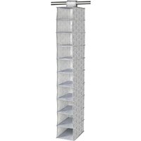 Rack mit 10 Fächern, Vliesstoff, Fächer-Muster - H128 cm Rack mit 10 Fächern, Vliesstoff, Fächer-Muster - H128 cm von CALICOSY