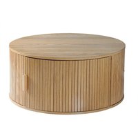 Calicosy - Runder Couchtisch mit Stauraum D75 cm - ernest von CALICOSY