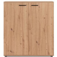 Schuhschrank Satos02A Eiche 2 Türen und 8 Einlegeböden Schuhschrank Satos02A Eiche 2 Türen und 8 Einlegeböden von CALICOSY