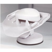 Seifenhalter mit Saugnapf 2-in-1 Weiß Seifenhalter mit Saugnapf 2-in-1 Weiß von CALICOSY