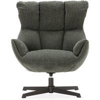 Sessel aus gestepptem Stoff mit schwarzen Metallbeinen H89 cm - ODETTE Sessel aus gestepptem Stoff mit schwarzen Metallbeinen H89 cm - ODETTE von CALICOSY