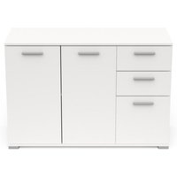 Sideboard 2+1 Türen und 2 Schubladen H82,4 cm - IZZY Sideboard 2+1 Türen und 2 Schubladen H82,4 cm - IZZY von CALICOSY
