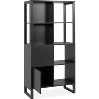 Sumatra20A zweiseitiges offenes Sideboard in Anthrazit von CALICOSY