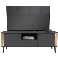 TV-Möbel 1 Schublade, 2 Türen und 1 Nische L138 cm - PURE von CALICOSY