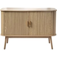 Vintage Sideboard Holzdekor 2 Schiebetüren - L110cm - Holz - Calicosy von CALICOSY