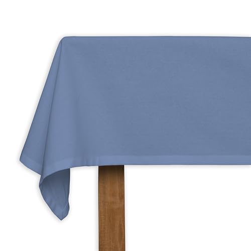 Calicot Bel Air Blue 100% Baumwolle, weich und bequem, wiederverwendbares Set mit 6 Servietten, perfekt für Familienessen | Hochzeiten | Coktail | Home, Baumwolle, (45 cm by 45 cm) von CALICOT