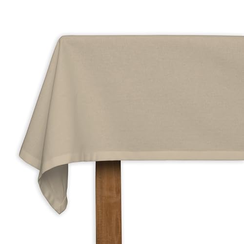 Calicot Bleached Sand 100% Baumwolle, weich und bequem, wiederverwendbares Set mit 6 Servietten, perfekt für Familienessen | Hochzeiten | Coktail | Home, Baumwolle, (45 cm by 45 cm) von CALICOT