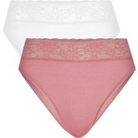 CALIDA Jazz-Pants Slips "Iconics", (2er Pack), mit hochwertiger Lycra-Spitze am Bund von CALIDA