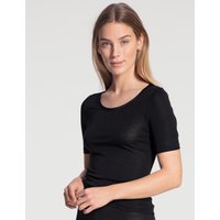 CALIDA Kurzarmshirt "True Confidence" Satinbandeinfassung, Rundhalsausschnitt, Kurzarm CALIDA Kurzarmshirt "True Confidence" Satinbandeinfassung, Rundhalsausschnitt, Kurzarm von CALIDA