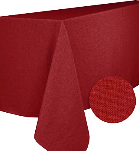 CALITEX Brom 3372360500733 Tischdecke rechteckig Polyester kirschrot von CALITEX