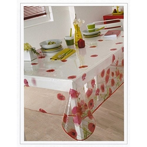 CALITEX Red Poppy Tischdecke PVC rot, PVC, rot, 250x140 cm CALITEX Red Poppy Tischdecke PVC rot, PVC, rot, 250x140 cm von CALITEX