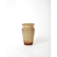 Handgemachte Vintage Steinzeug Vase von CALIVINTAGEUSA
