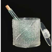 Vintage Mid Century Modern Eiskübel Aus Acryl von CALIVINTAGEUSA