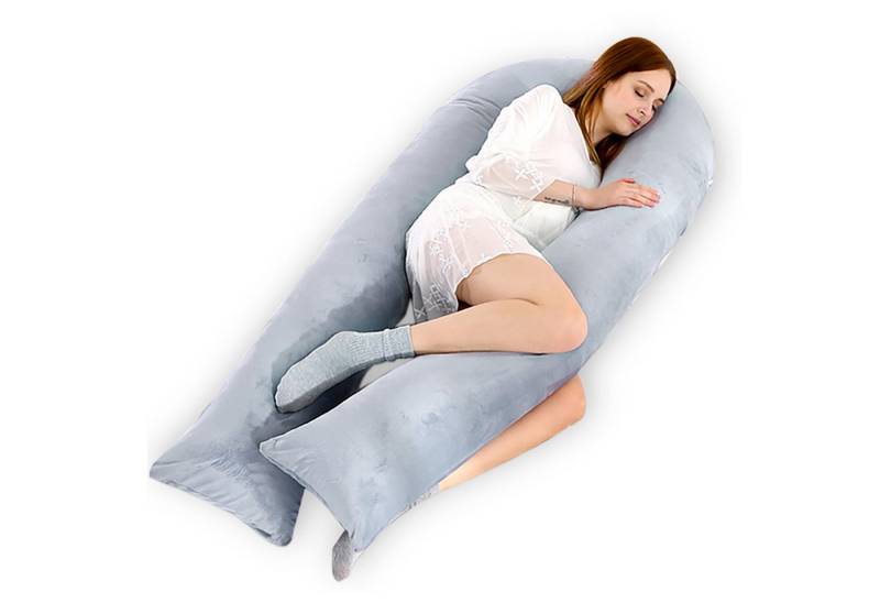 CALIYO Seitenschläferkissen Stillkissen, U-förmiges Schwangerschaftskissen zum Schlafen, Seitenkissen, Seitenschläferkissen ergonomisch geformt von CALIYO