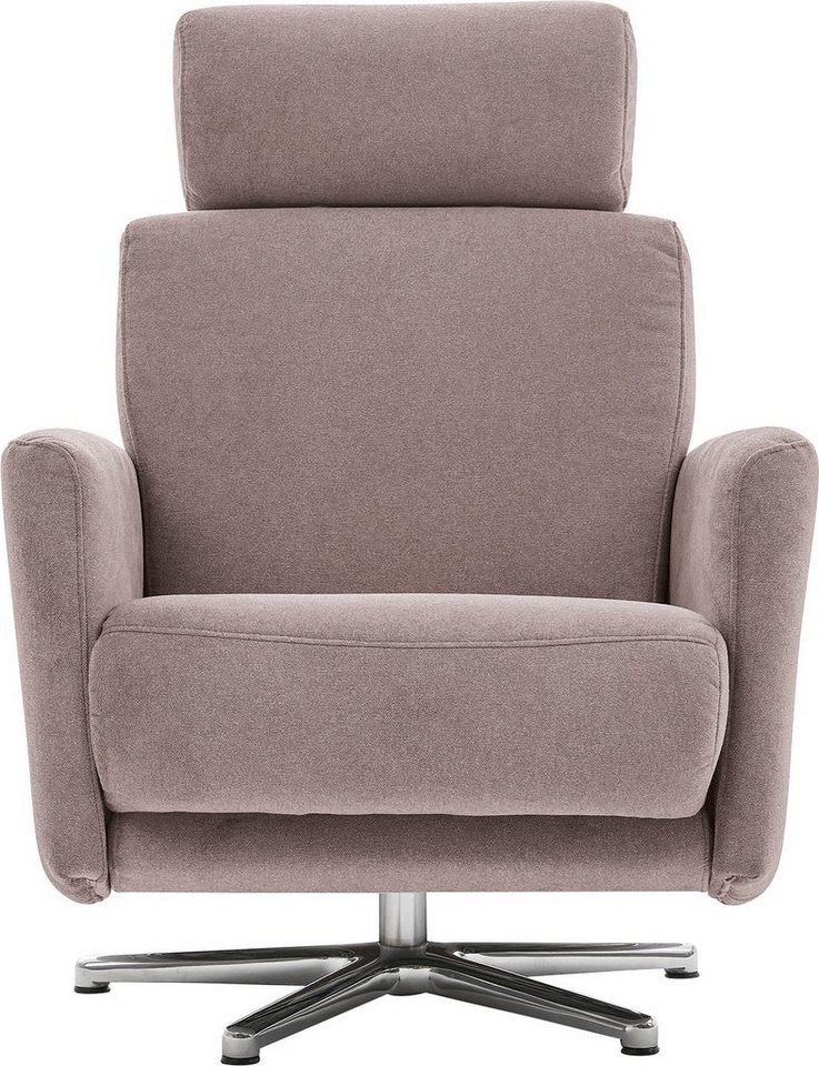 CALIZZA INTERIORS Drehsessel Lari, wahlweise mit einsteckbarer Kopfstütze von CALIZZA INTERIORS