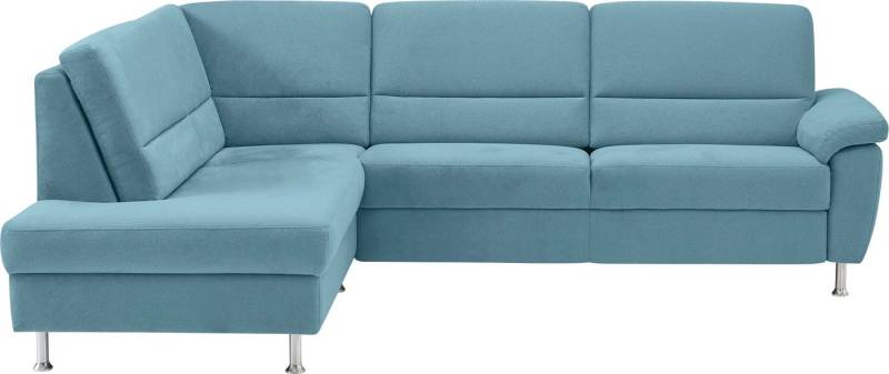 CALIZZA INTERIORS Ecksofa Onyx L-Form, Ottomane links oder rechts, wahlweise mit Bettfunktion, Breite 257 cm von CALIZZA INTERIORS