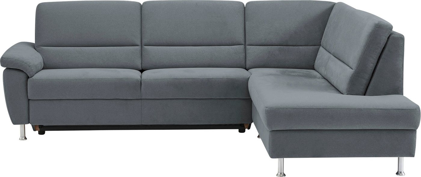 CALIZZA INTERIORS Ecksofa Onyx L-Form, Ottomane links oder rechts, wahlweise mit Bettfunktion, Breite 257 cm von CALIZZA INTERIORS